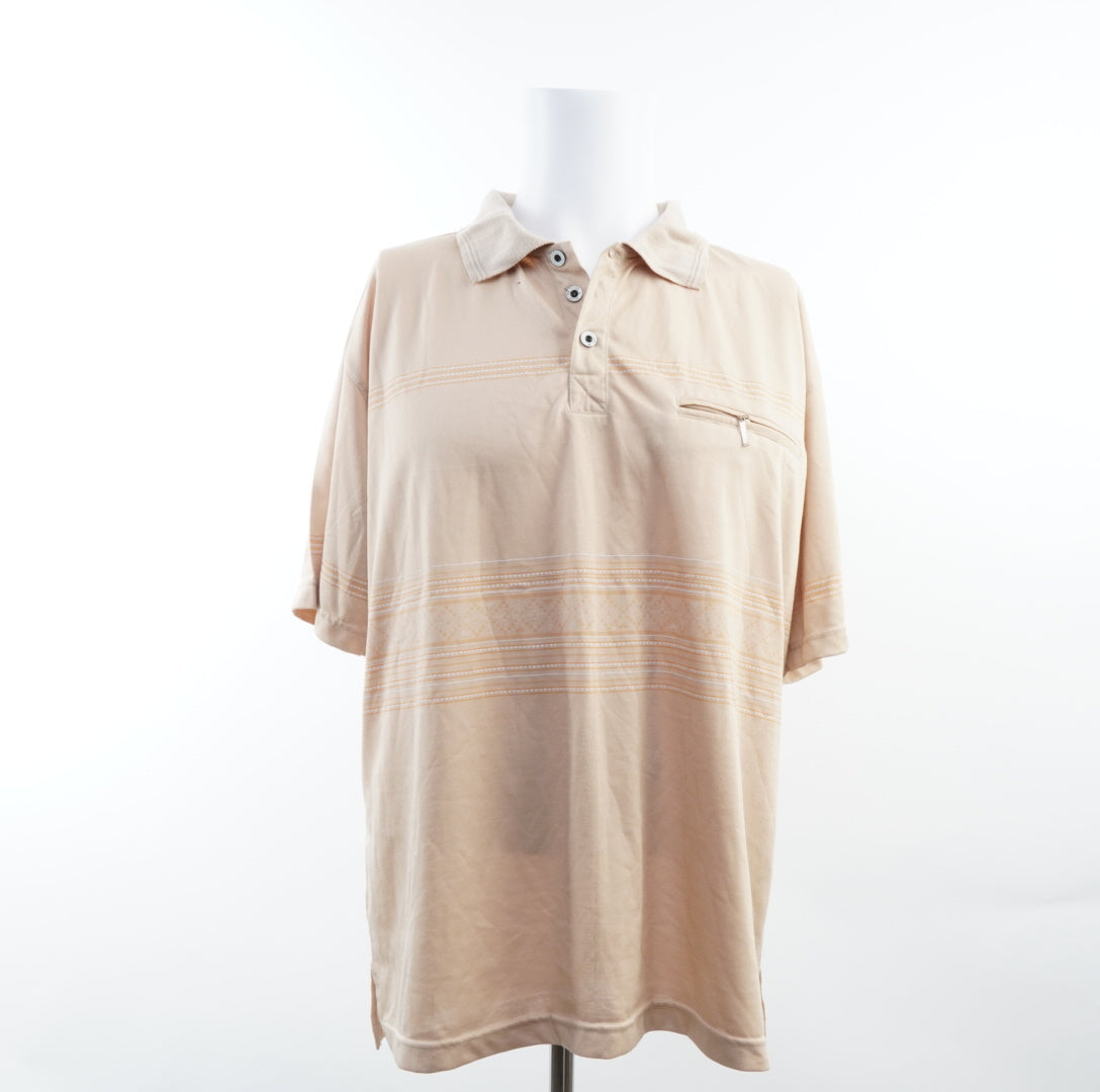 Mode Mille Herren Poloshirt - XL , Beige , Größe XL, Herren, Zustand Gut, Preis 3€ – Vorderansicht