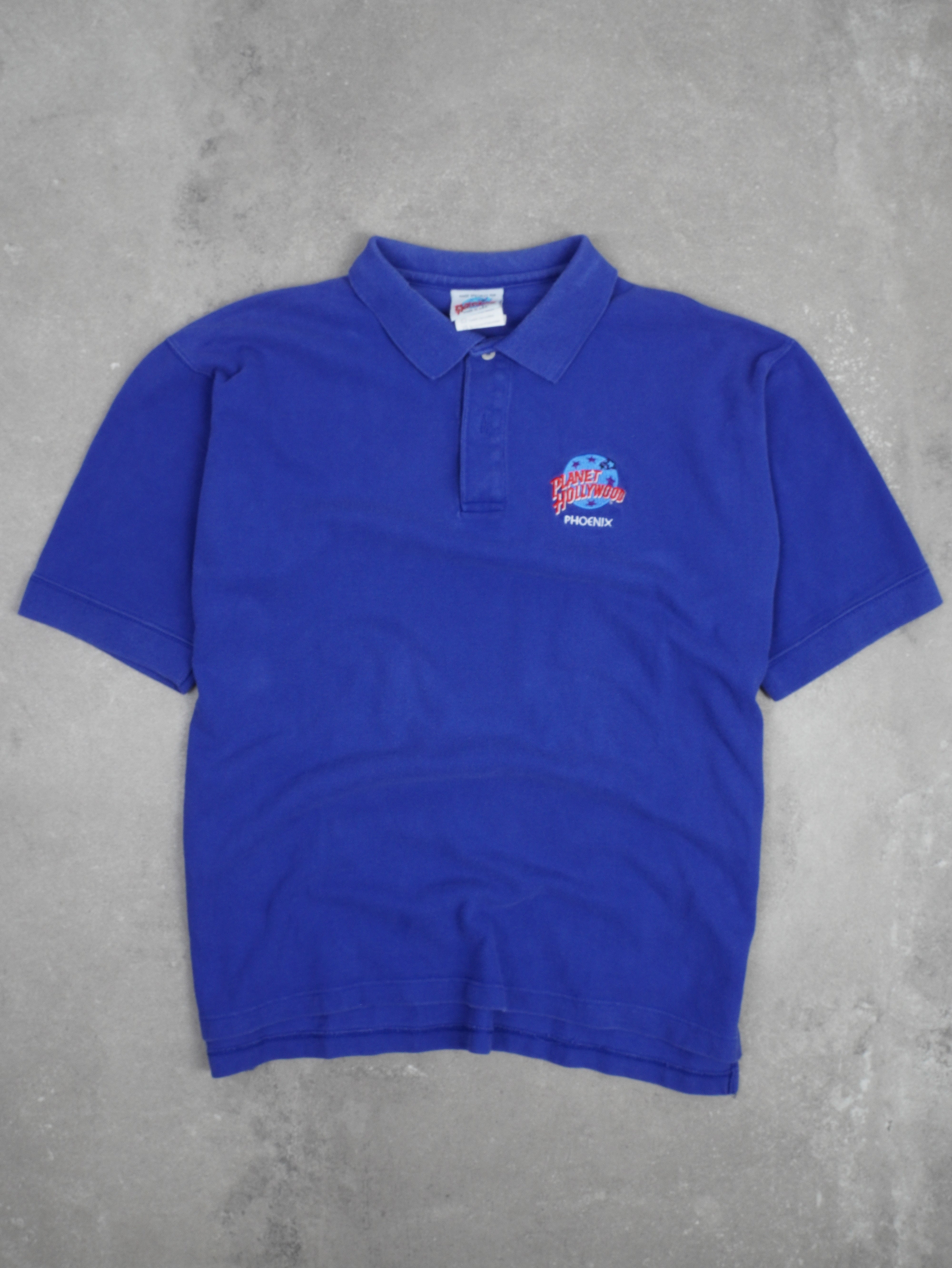 Planet Hollywood Vintage Planet Hollywood Poloshirt -  L, Blau, Größe L, unisex, Zustand Sehr gut, Preis 19.95€ – Vorderansicht