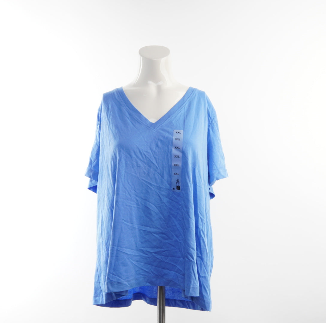 C&A Damen T-Shirt - 2XL, Blau, Größe 2XL, Damen, Zustand Neu mit Etikett, Preis 4€ – Vorderansicht