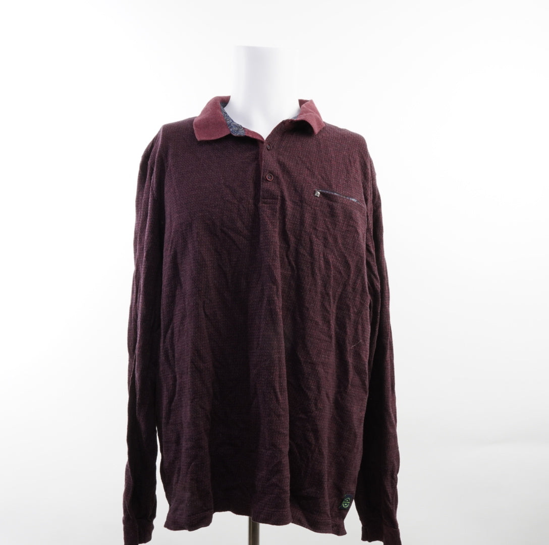 Pierre Cardin  Herren Langarmshirt - 2XL , Rot , Größe 2XL, Herren, Zustand Sehr Gut, Preis 4€ – Vorderansicht