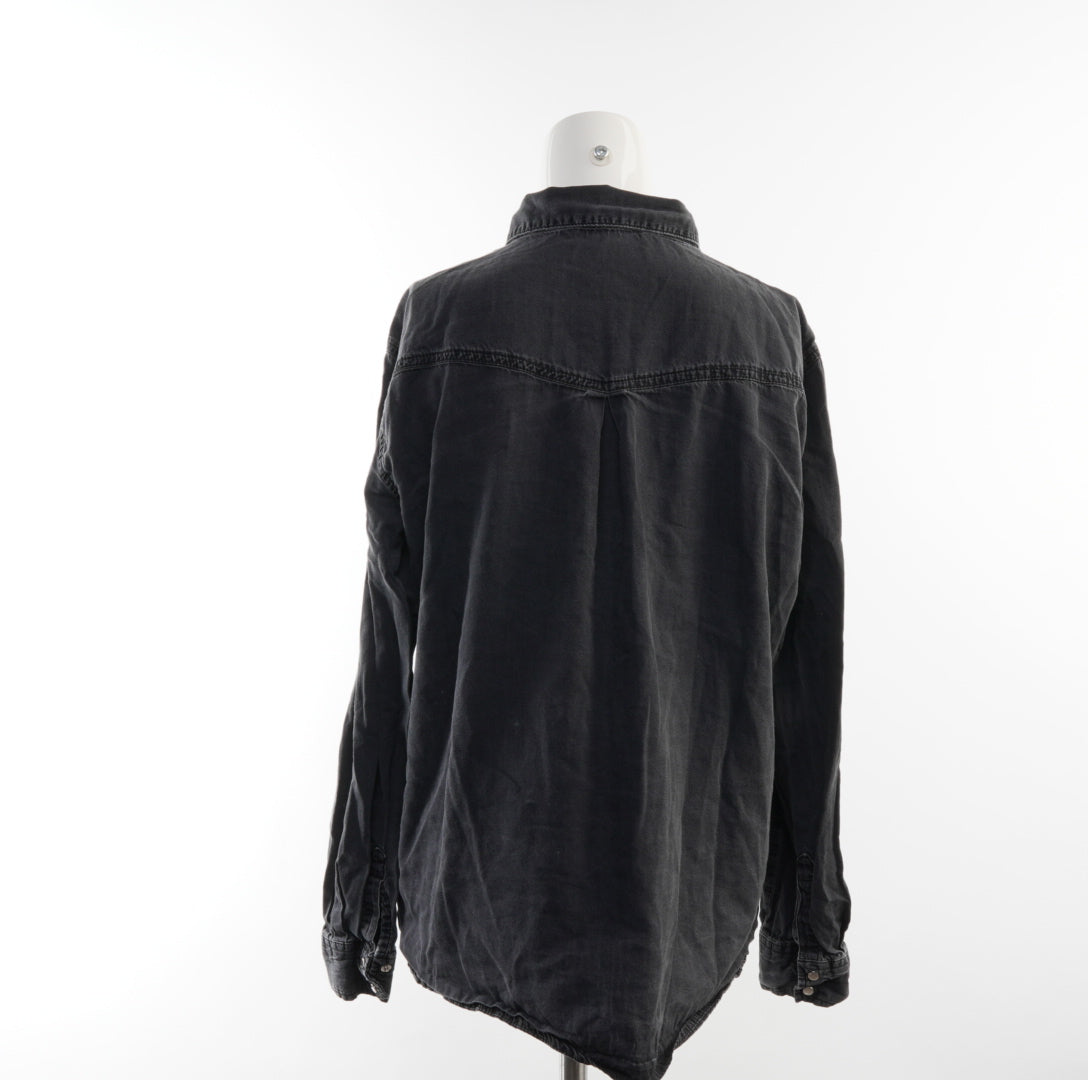 Zara  Damen Hemd - XL, Schwarz, Größe XL, Damen, Zustand Sehr Gut, Preis 8€ – Rückansicht