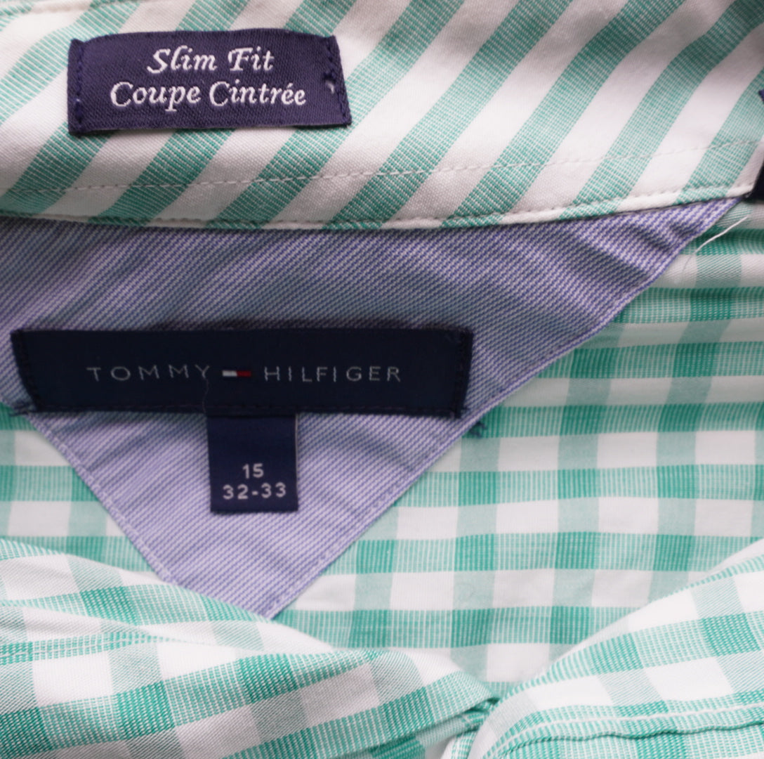 Tommy Hilfiger Herren Hemd - M , Grün, Größe M, Herren, Zustand Sehr Gut, Preis 8€ – Etikett