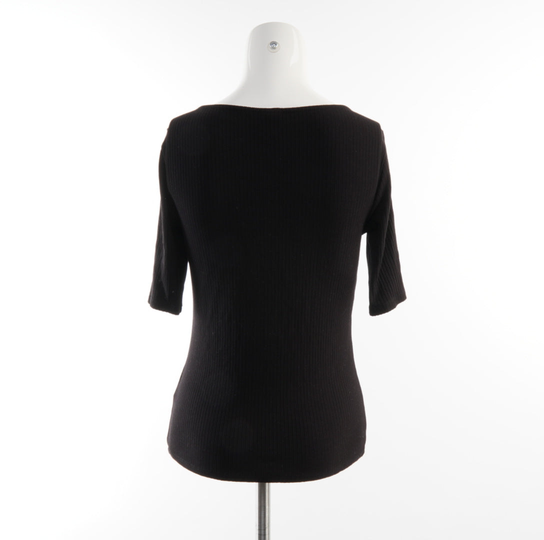 H&M Damen T-Shirt - S, Schwarz, Größe S, Damen, Zustand Sehr Gut, Preis 5€ – Rückansicht