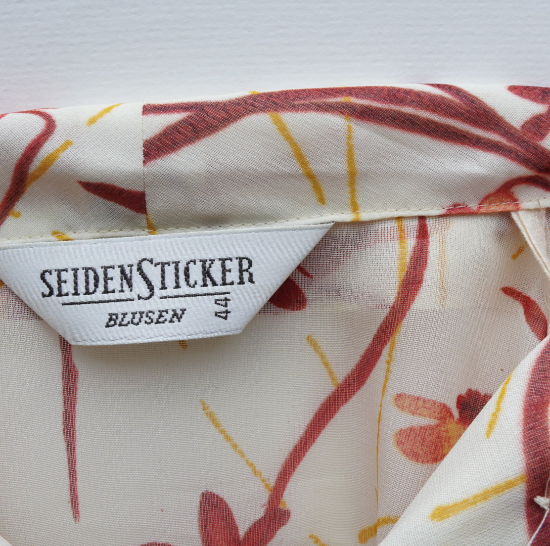 Seidensticker Damen Seiden Bluse - 2XL, Gelb, Größe 2XL, Damen, Zustand Sehr Gut, Preis 10€ – Etikett