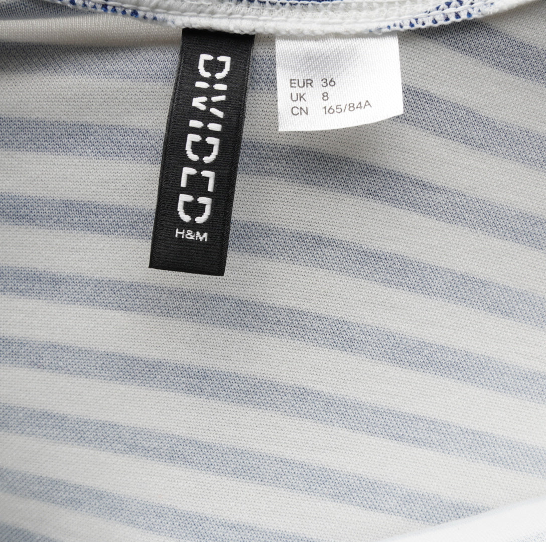 H&M Damen Sommerkleid - S, Blau, Größe S, Damen, Zustand Sehr Gut, Preis 4€ – Etikett