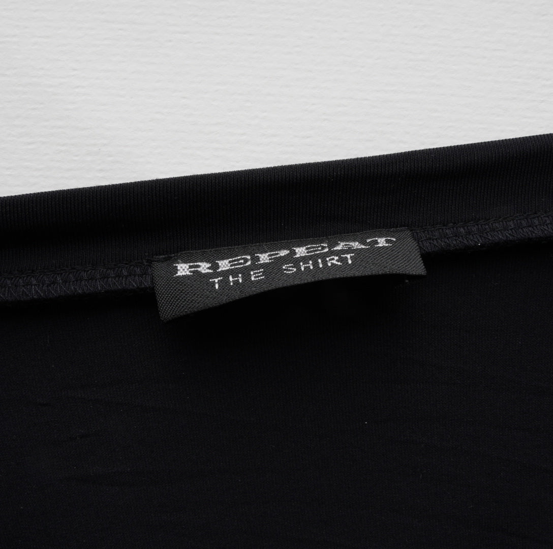 Repeat Damen T-Shirt - L, Schwarz, Größe L, Damen, Zustand Sehr Gut, Preis 10€ – Etikett