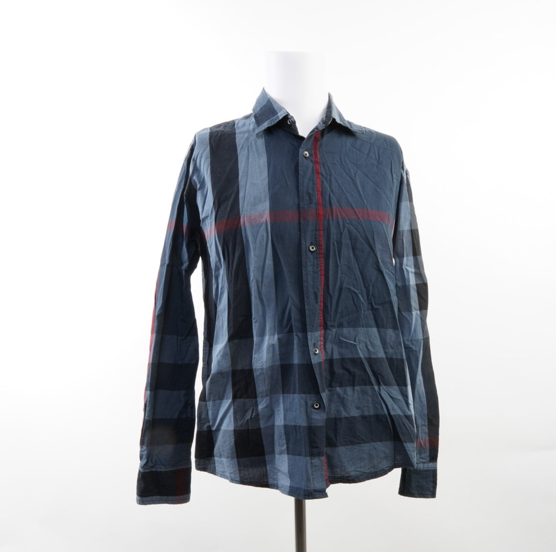 Second Hand  Herren Hemd - 2XL , Blau, Größe 2XL, Herren, Zustand Sehr Gut, Preis 3€ – Vorderansicht