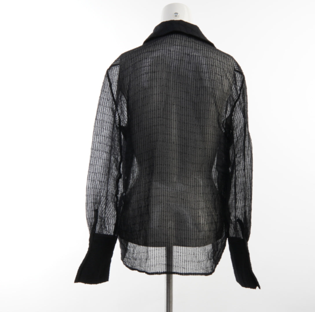 Reserved Damen Strandbluse - M, Schwarz, Größe M, Damen, Zustand Sehr Gut, Preis 5€ – Rückansicht