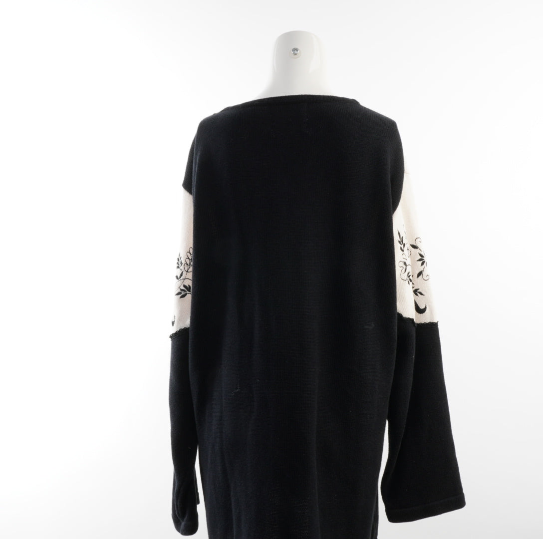 Storybook Knits Damen Strickjacke - XL, Schwarz, Größe XL, Damen, Zustand Sehr Gut, Preis 15€ – Rückansicht