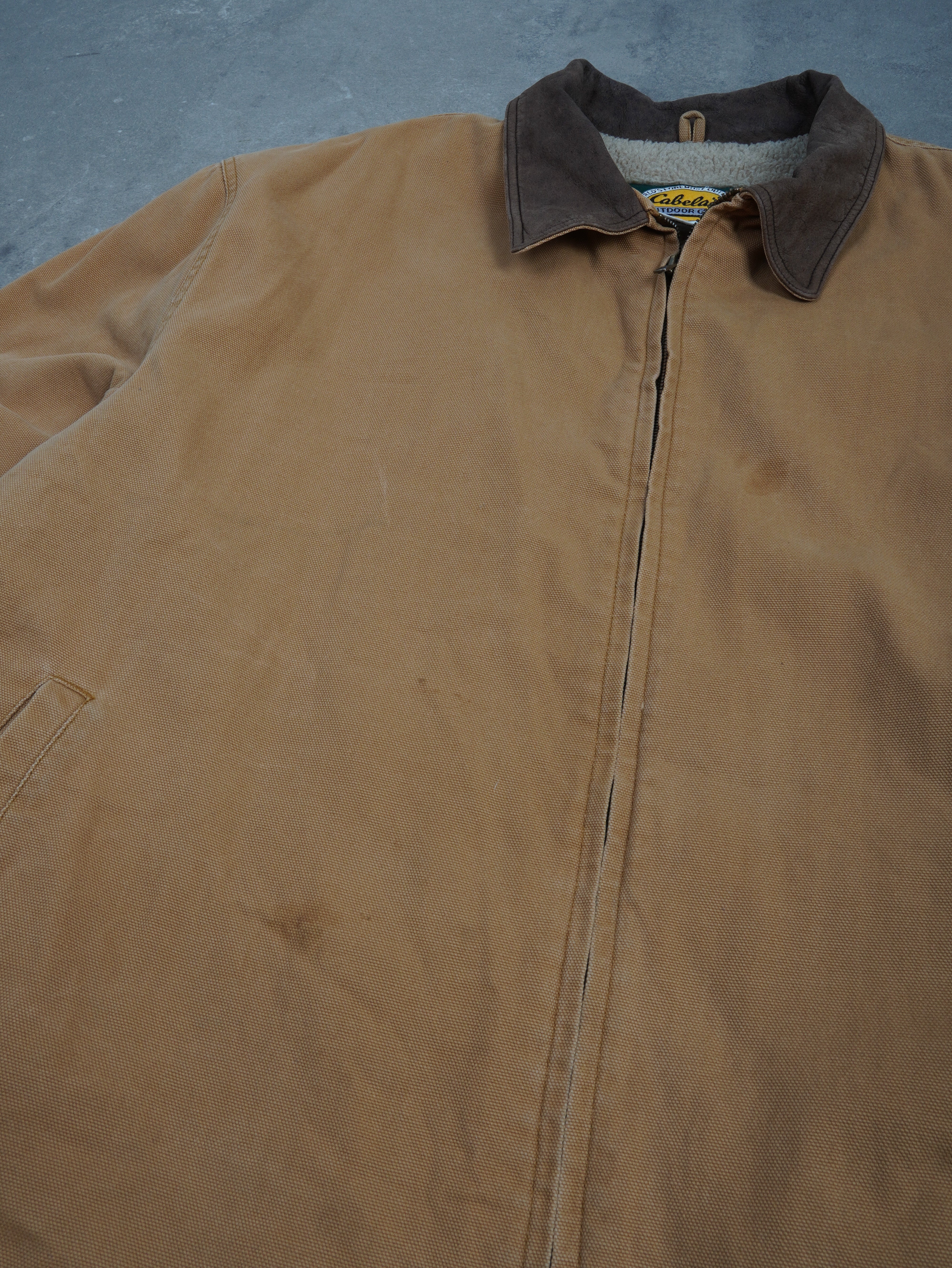 Cabela's Vintage Cabela's Workwear Jacke - 2XL, Braun, Größe 2XL, unisex, Zustand Gut, Preis 59.95€ – Etikett