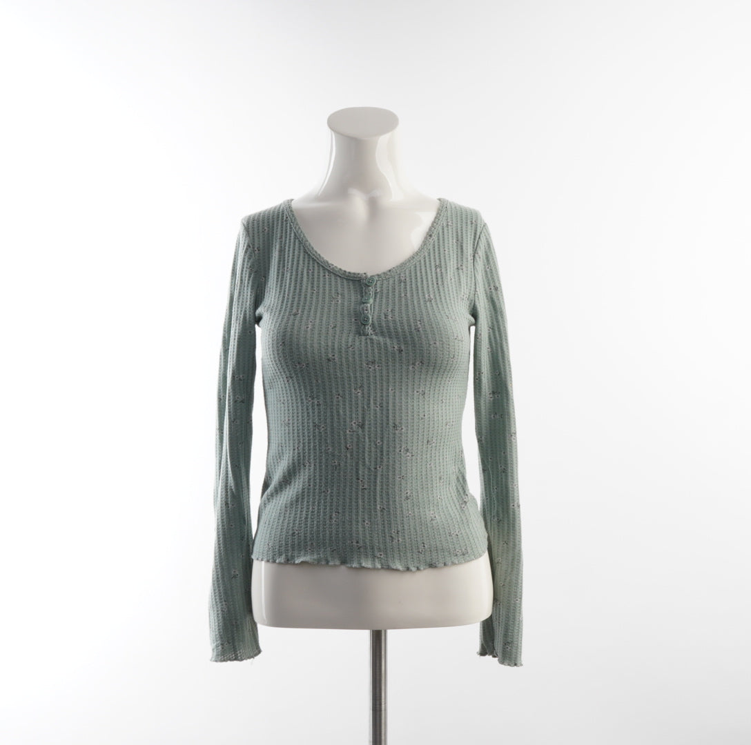 C&A Damen Langarmshirt - S, Grün, Größe S, Damen, Zustand Sehr Gut, Preis 5€ – Vorderansicht