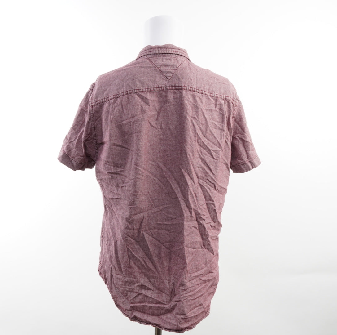 Tommy Hilfiger  Herren Hemd - M , Rot , Größe M, Herren, Zustand Sehr Gut, Preis 10€ – Rückansicht