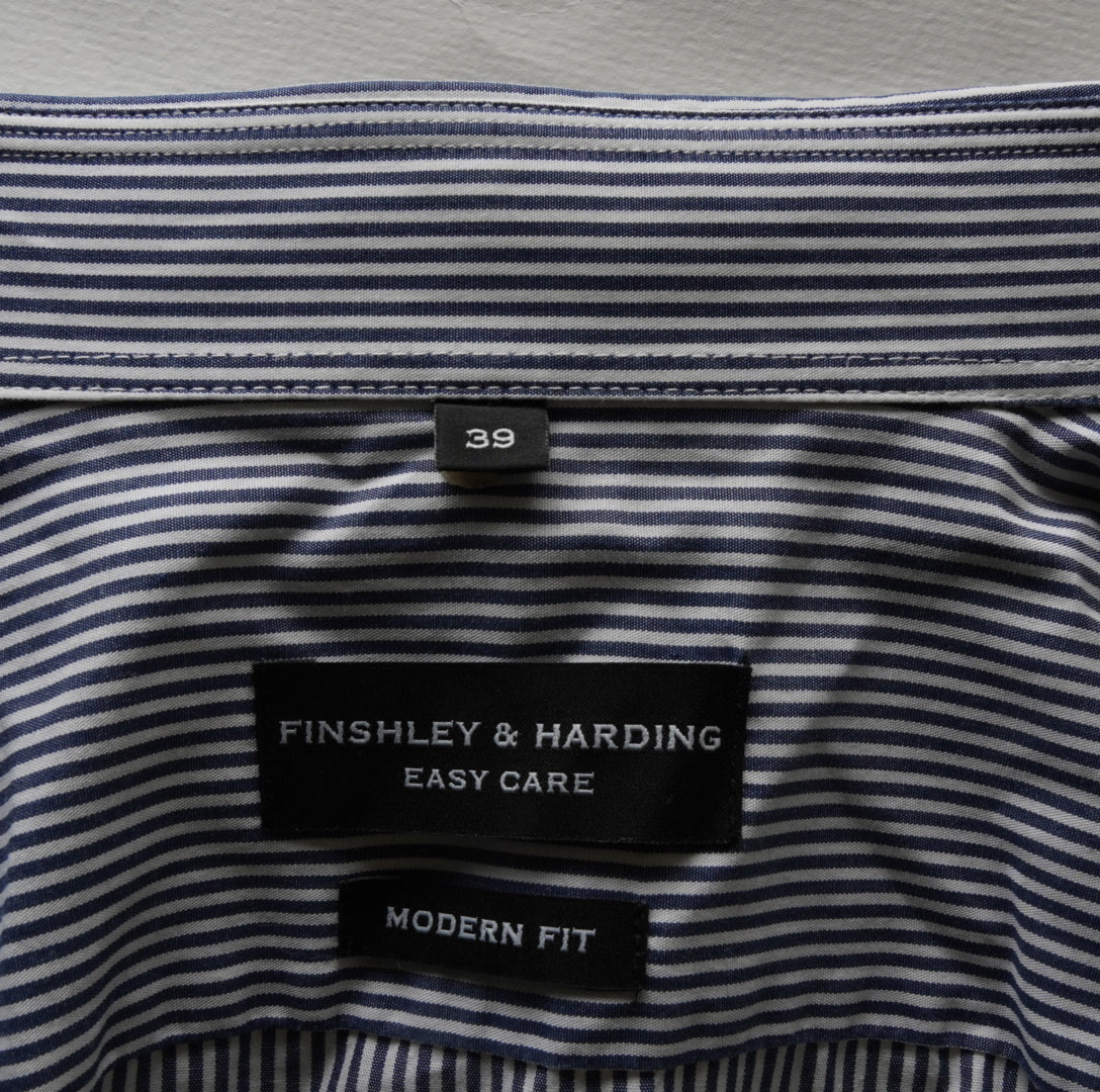 Finshley & Harding Herren Hemd - M , Blau, Größe M, Herren, Zustand Sehr Gut, Preis 5€ – Etikett
