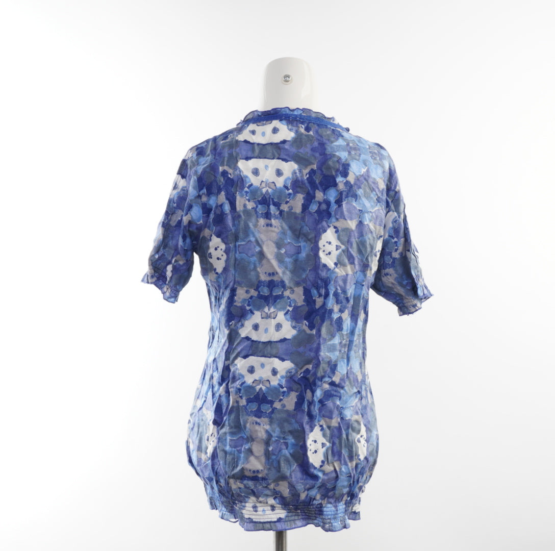 Fransa Damen Bluse - M, Blau , Größe M, Damen, Zustand Sehr Gut, Preis 4€ – Rückansicht