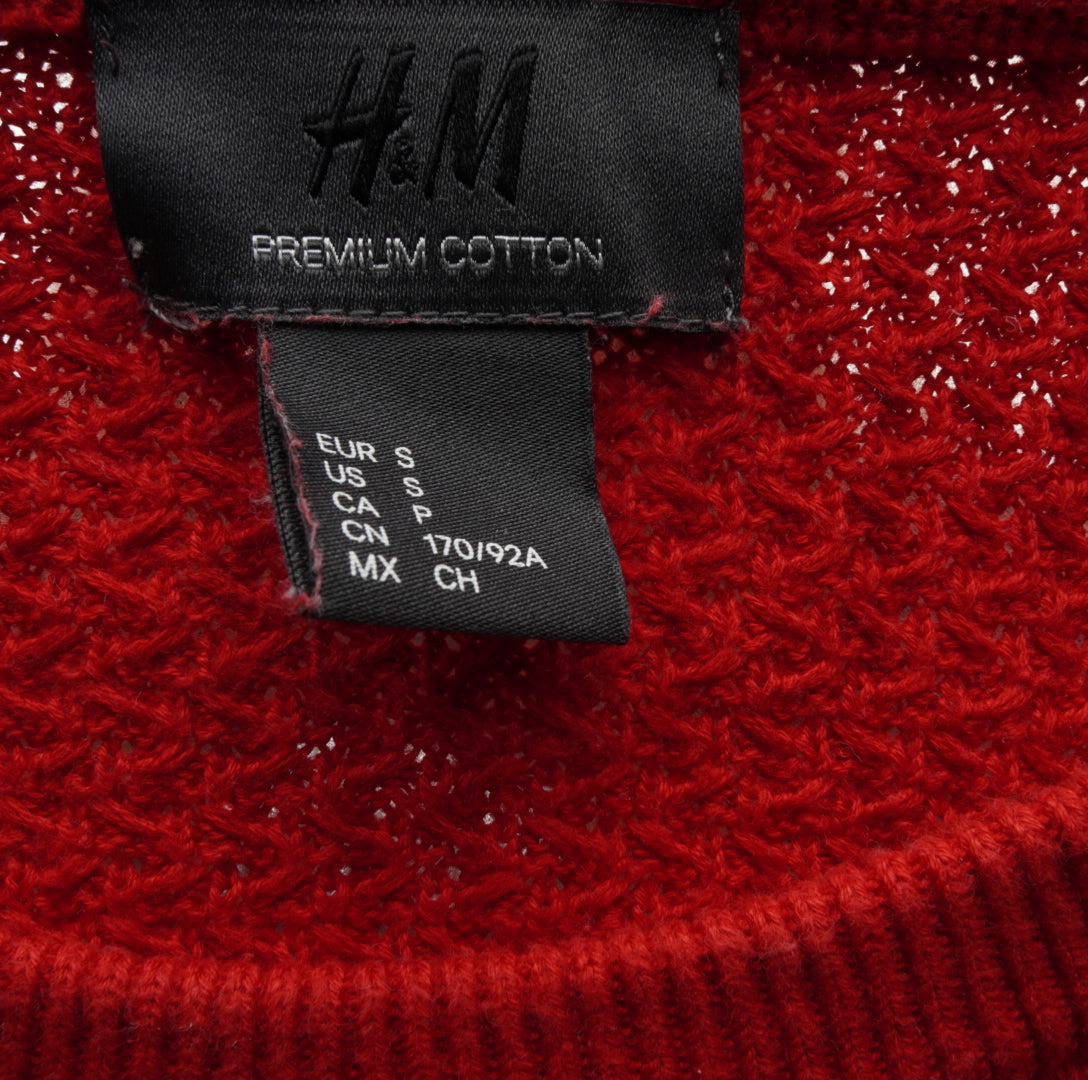H&M Damen Pullover - S, Rot, Größe S, Damen, Zustand Sehr Gut, Preis 5€ – Etikett
