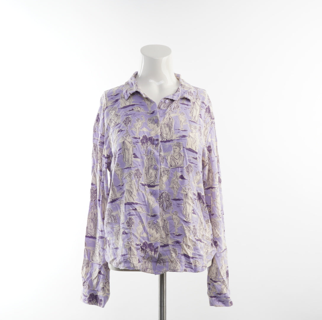 Monki Damen Bluse - M, Lila, Größe M, Damen, Zustand Sehr Gut, Preis 12€ – Vorderansicht