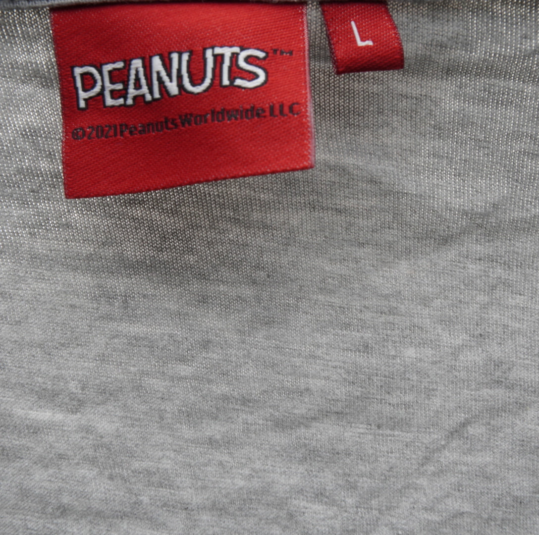 Peanuts Damen T-Shirt - L, Grau, Größe L, Damen, Zustand Sehr Gut, Preis 4€ – Etikett