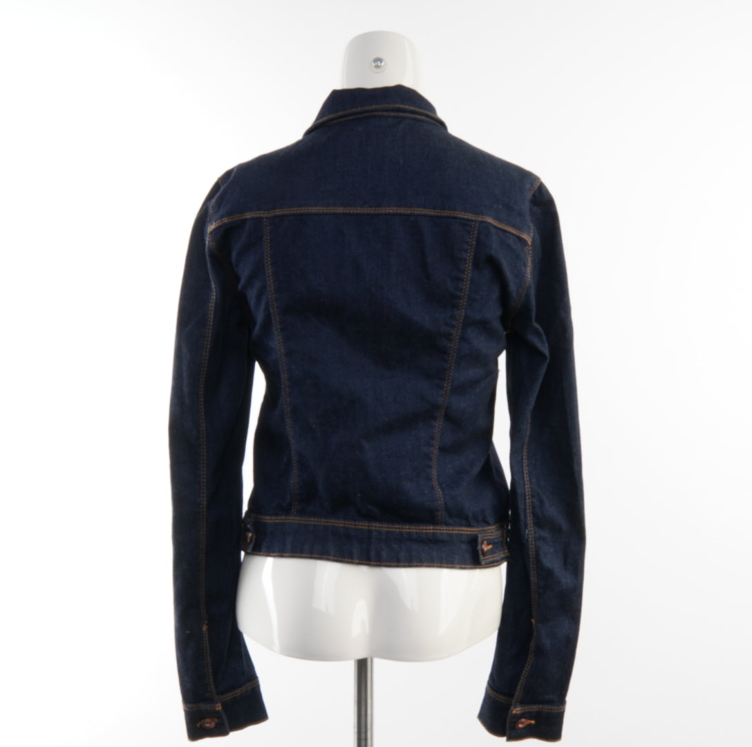 Zara  Damen Jeansjacke - S, Blau, Größe S, Damen, Zustand Neuwertig, Preis 25€ – Rückansicht