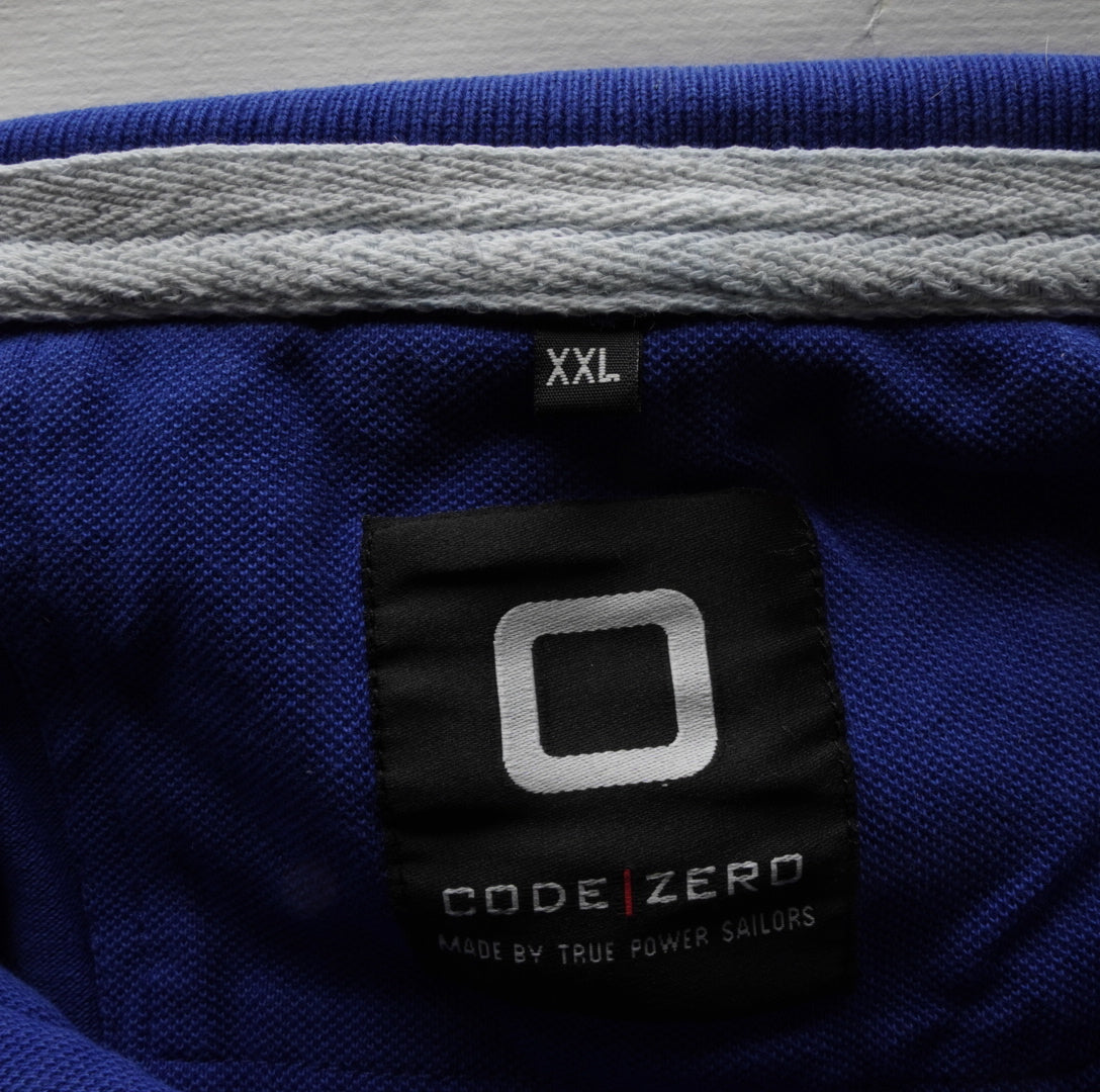 Code Zero Herren Poloshirt - 2XL , Blau , Größe 2XL, Herren, Zustand Sehr Gut, Preis 3.5€ – Etikett