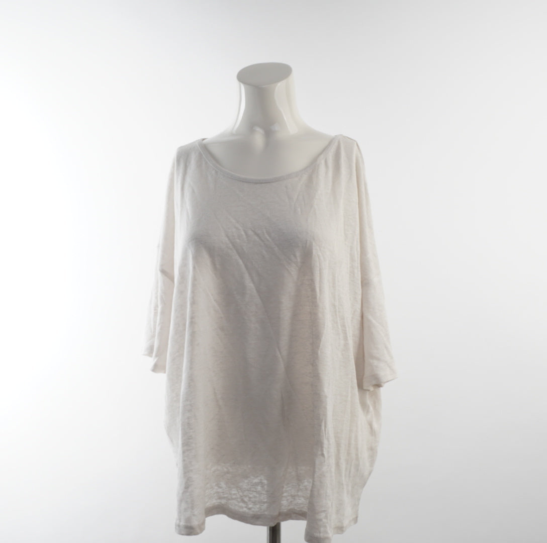 H&M Damen T-Shirt - 2XL, Weiß, Größe 2XL, Damen, Zustand Neu mit Etikett, Preis 5€ – Vorderansicht