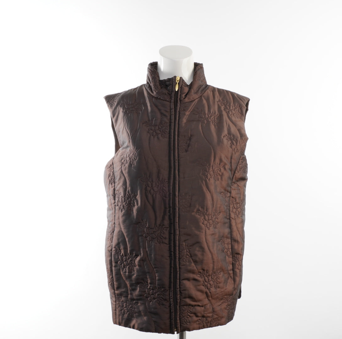 Second Hand Damen Weste - L, Braun, Größe L, Damen, Zustand Sehr Gut, Preis 4€ – Vorderansicht