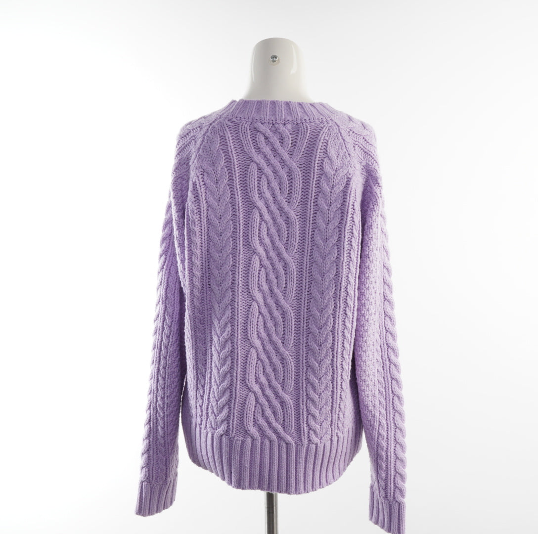 About You Damen Strickpullover - S, Lila, Größe S, Damen, Zustand Neuwertig, Preis 8€ – Rückansicht