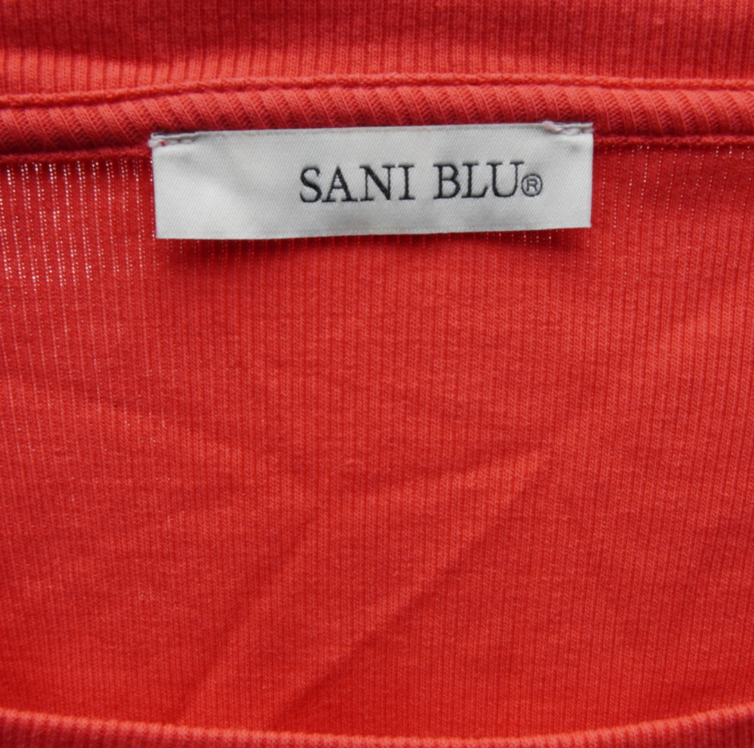 Sani Blu Damen T-Shirt - XS, Rot, Größe XS, Damen, Zustand Sehr Gut, Preis 5€ – Etikett
