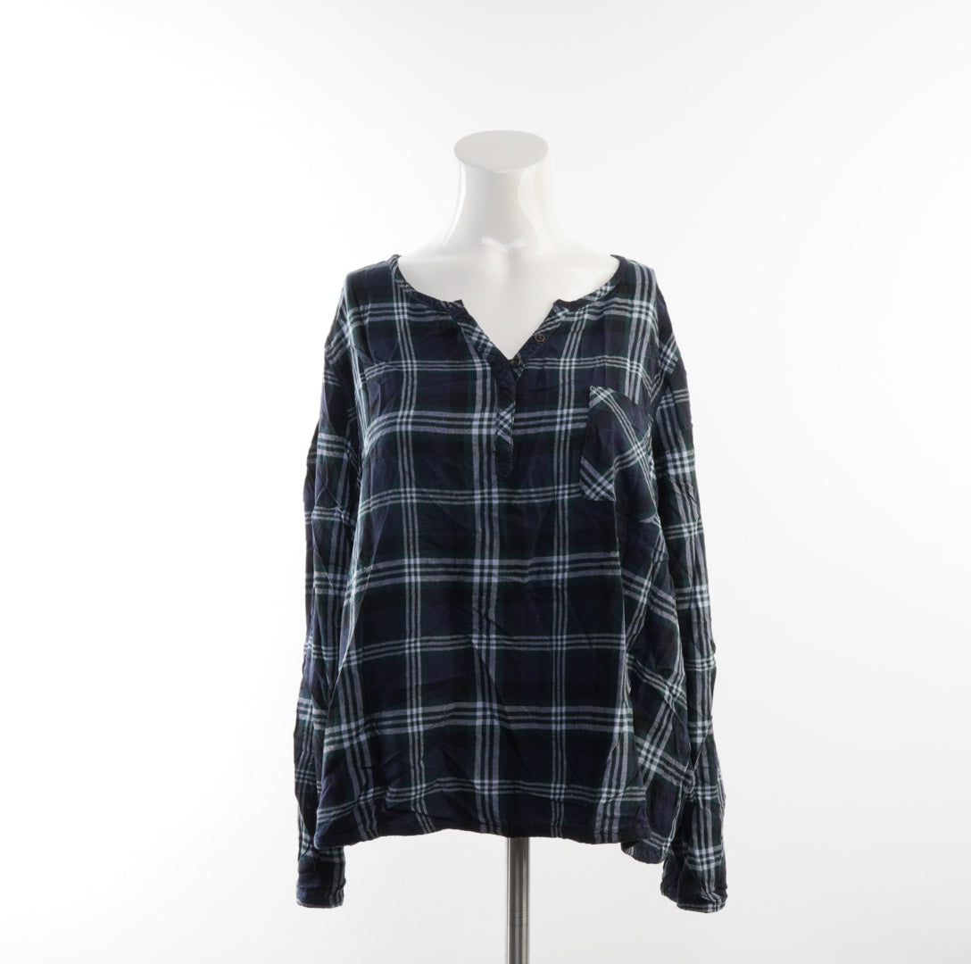 Tschibo Damen Bluse - 4XL, Blau, Größe 4XL, Damen, Zustand Sehr Gut, Preis 3€ – Vorderansicht