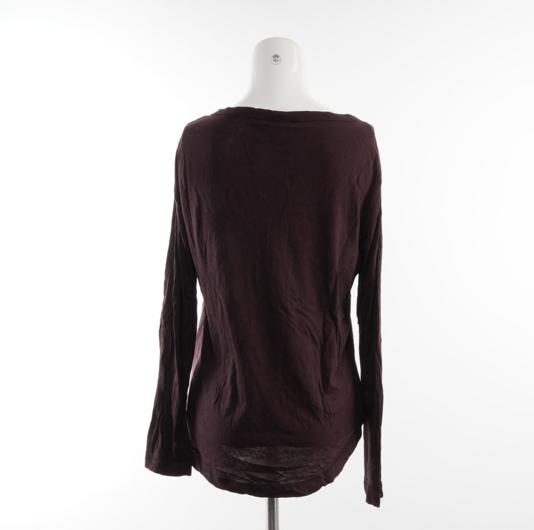 H&M Damen Longsleeve - S, Braun, Größe S, Damen, Zustand Gut, Preis 3€ – Rückansicht