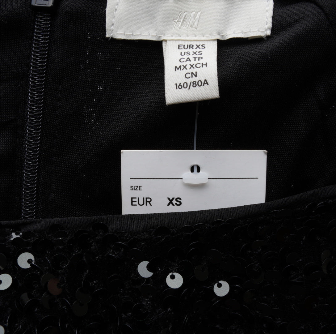 H&M Damen Abendkleid - XS, Schwarz, Größe XS, Damen, Zustand Neu mit Etikett, Preis 15€ – Etikett