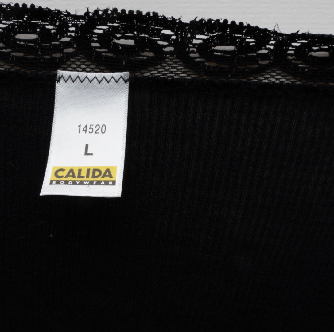 CALIDA Damen Wolle Seide T-Shirt - L, Schwarz, Größe L, Damen, Zustand Sehr Gut, Preis 15€ – Etikett