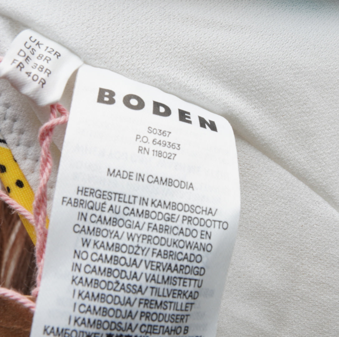 Boden Damen Badeanzug - M, Gelb, Größe M, Damen, Zustand Neu mit Etikett, Preis 10€ – Rückansicht