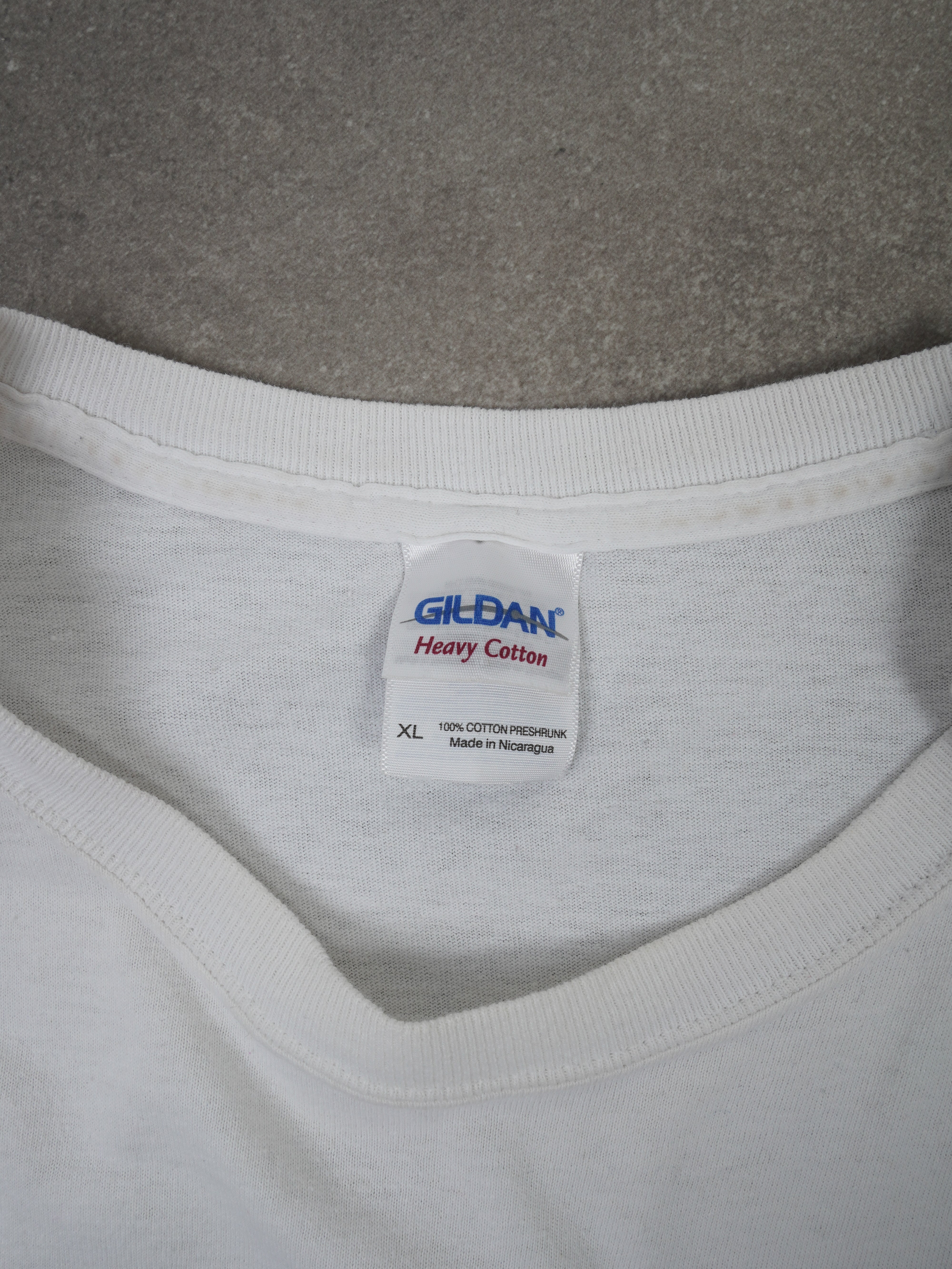 Gildan Vintage Chevrolet T-Shirt - XL, Weiß, Größe XL, unisex, Zustand Gut, Preis 14.95€ – Etikett