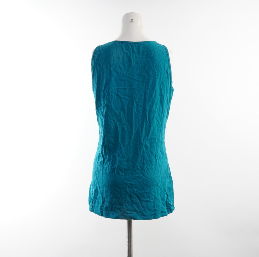 Second Hand Damen Tank Top - XL, Blau, Größe XL, Damen, Zustand Sehr Gut, Preis 3€ – Rückansicht