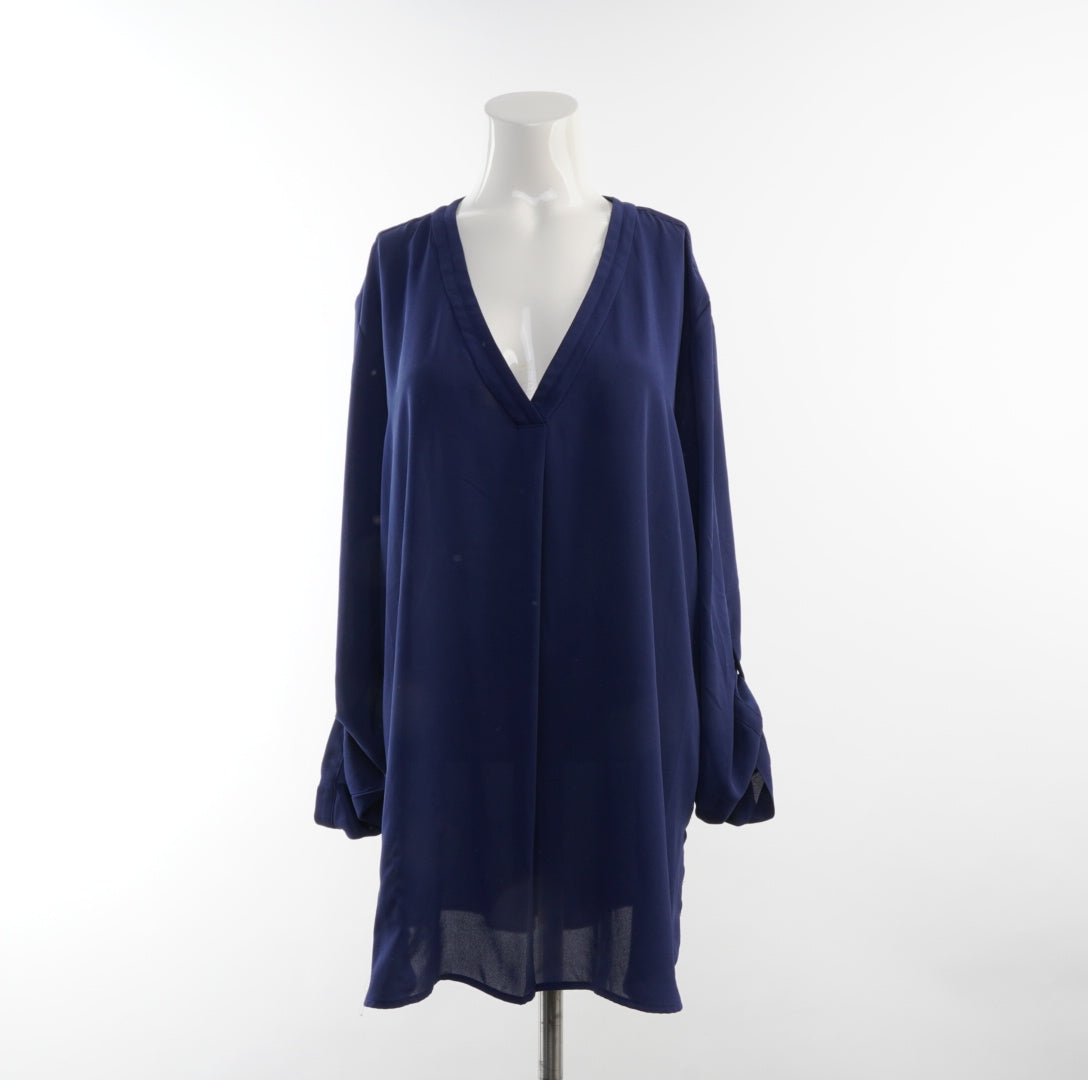 H&M Damen Bluse - 4XL, Blau, Größe 4XL, Damen, Zustand Sehr Gut, Preis 4€ – Vorderansicht