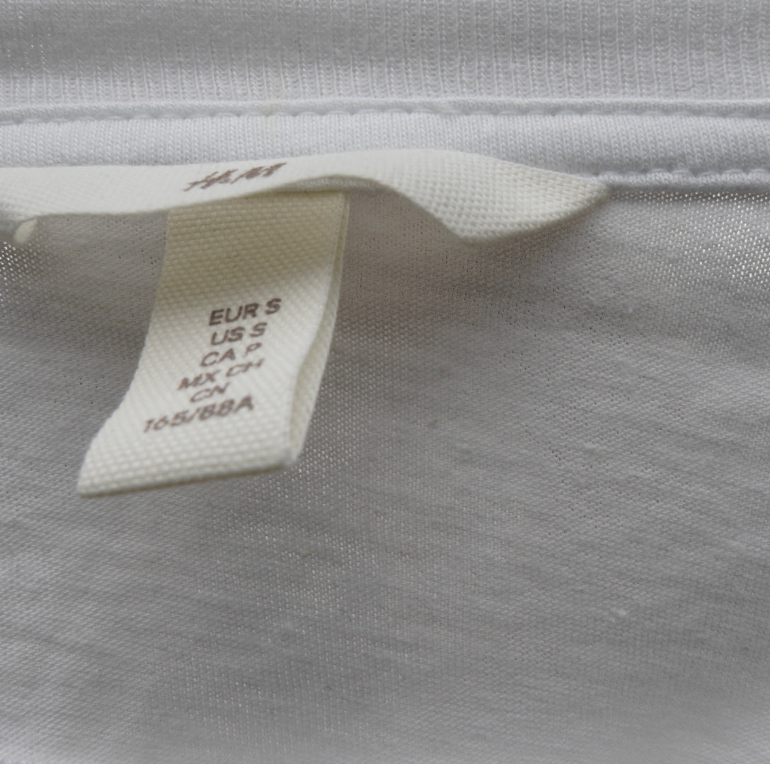 H&M Damen T-Shirt - S, Weiß, Größe S, Damen, Zustand Sehr Gut, Preis 5€ – Etikett