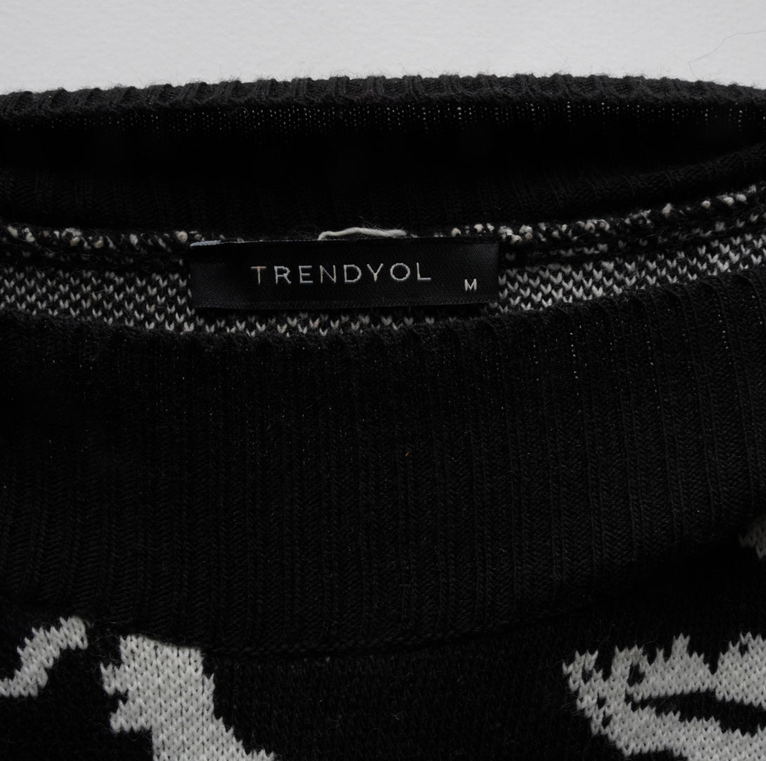 Trendyol Damen Strick Kleid - M , Schwarz, Größe M, Damen, Zustand Sehr Gut, Preis 12€ – Etikett