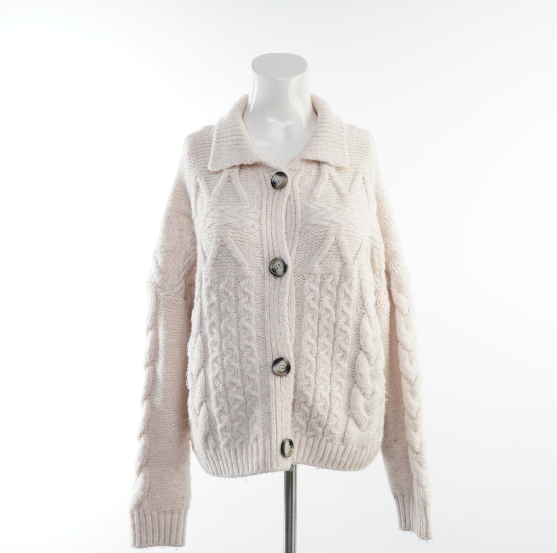 Mango Damen Cardigan - XS, Weiß, Größe XS, Damen, Zustand Gut, Preis 8€ – Vorderansicht