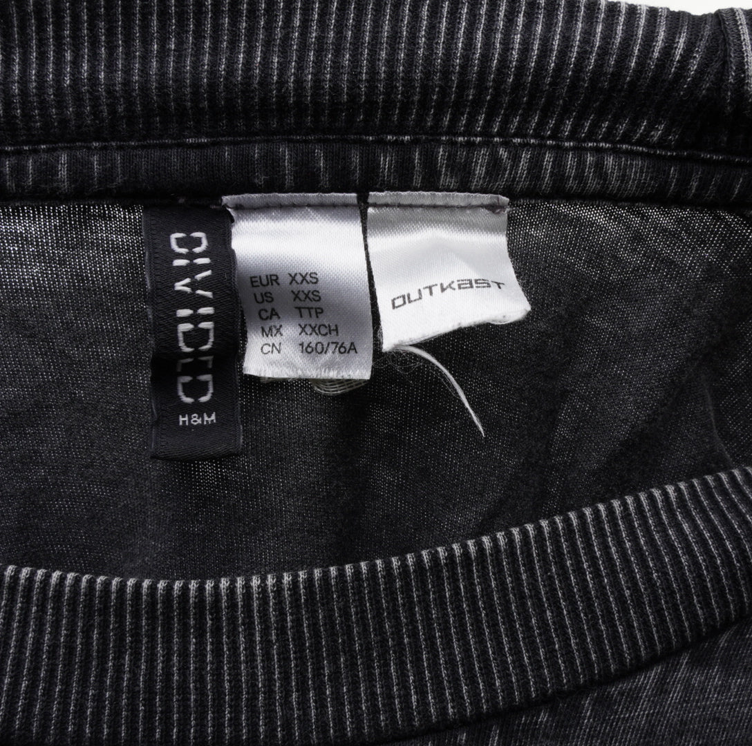 H&M Damen Oversized T-Shirt - XXS, Grau, Größe XXS, Damen, Zustand Sehr Gut, Preis 6€ – Etikett