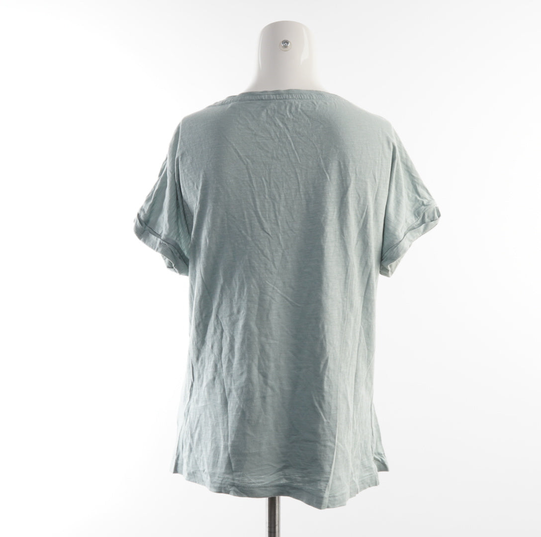 C&A Damen T-Shirt - S, Grün, Größe S, Damen, Zustand Sehr Gut, Preis 3€ – Rückansicht