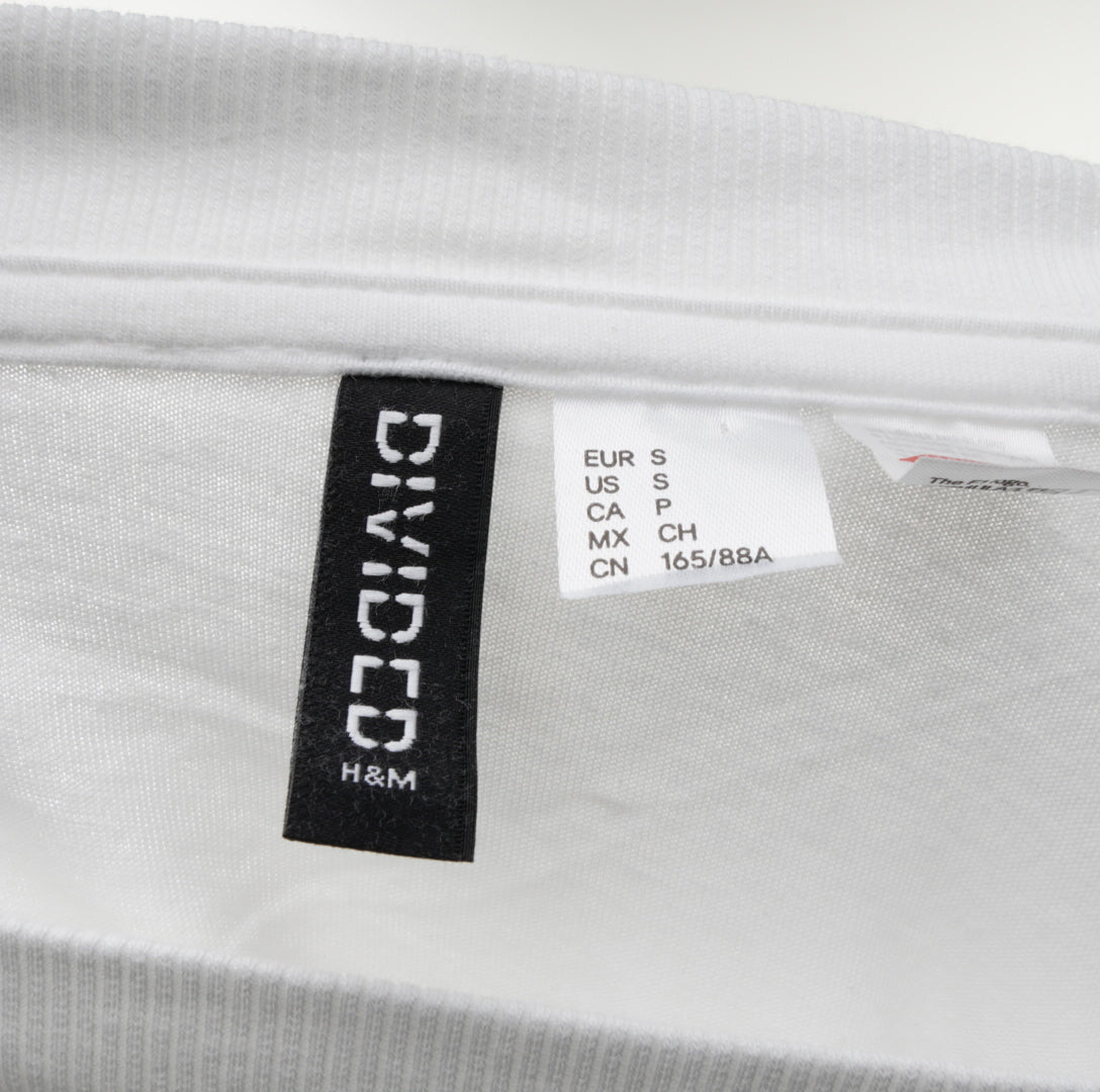 H&M Damen Oversized T-Shirt - S, Weiß, Größe S, Damen, Zustand Sehr Gut, Preis 3€ – Etikett