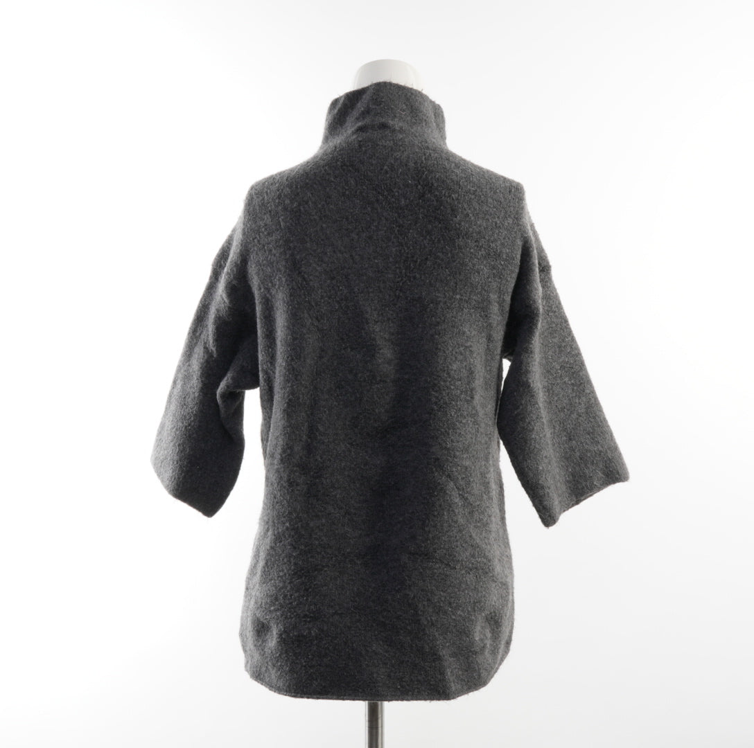 Zara  Damen Rollkragenpullover - S, Grau, Größe S, Damen, Zustand Gut, Preis 4€ – Rückansicht