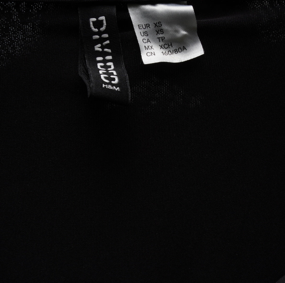 H&M  Damen Kleid - XS, Schwarz, Größe XS, Damen, Zustand Sehr Gut, Preis 5€ – Etikett