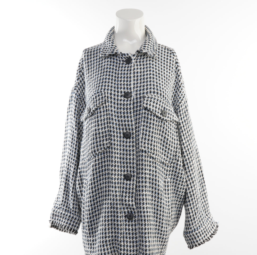 Zara  Damen Mantel - M, Blau, Größe M, Damen, Zustand Neuwertig, Preis 12€ – Vorderansicht