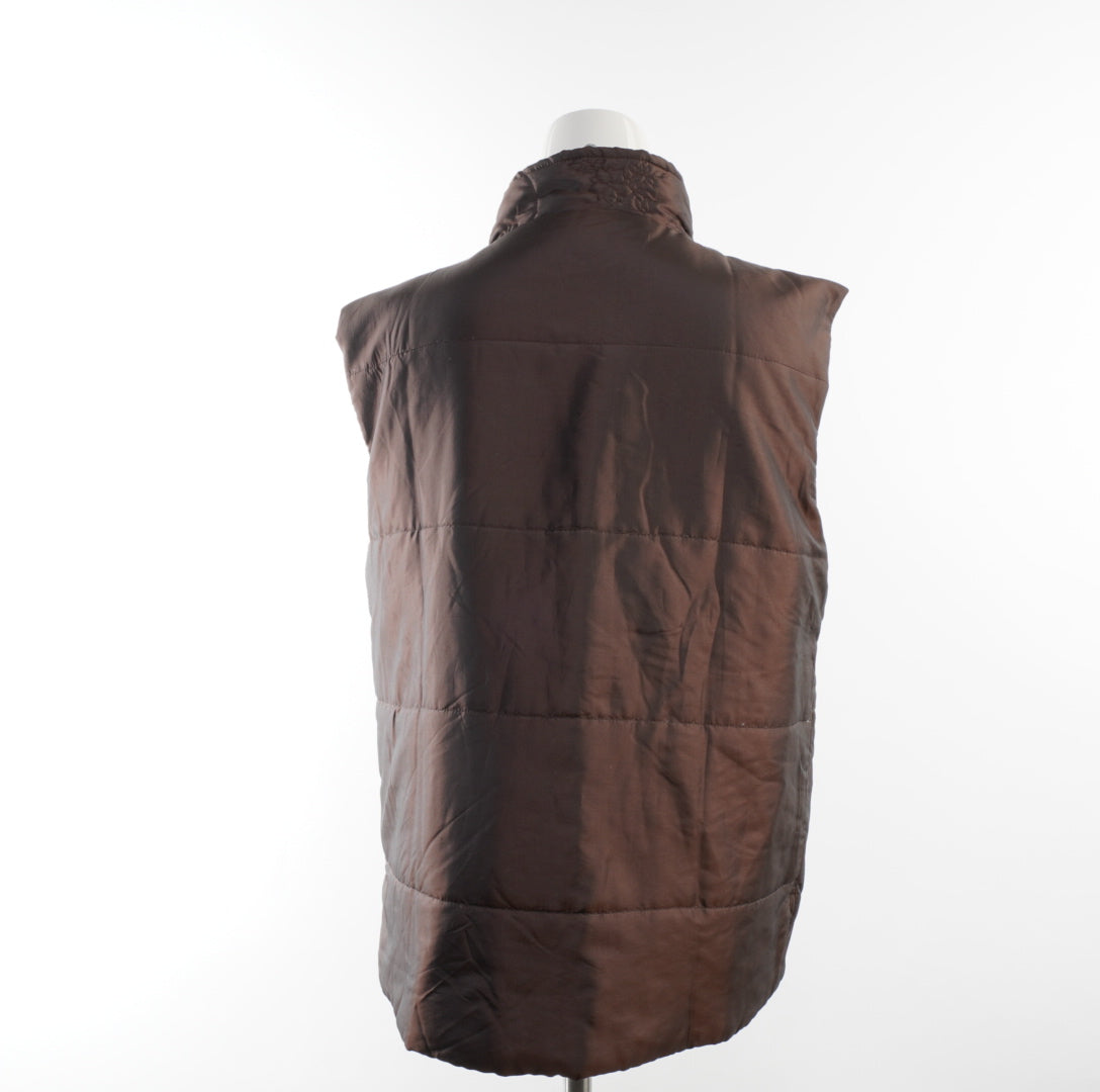 Second Hand Damen Weste - L, Braun, Größe L, Damen, Zustand Sehr Gut, Preis 4€ – Rückansicht