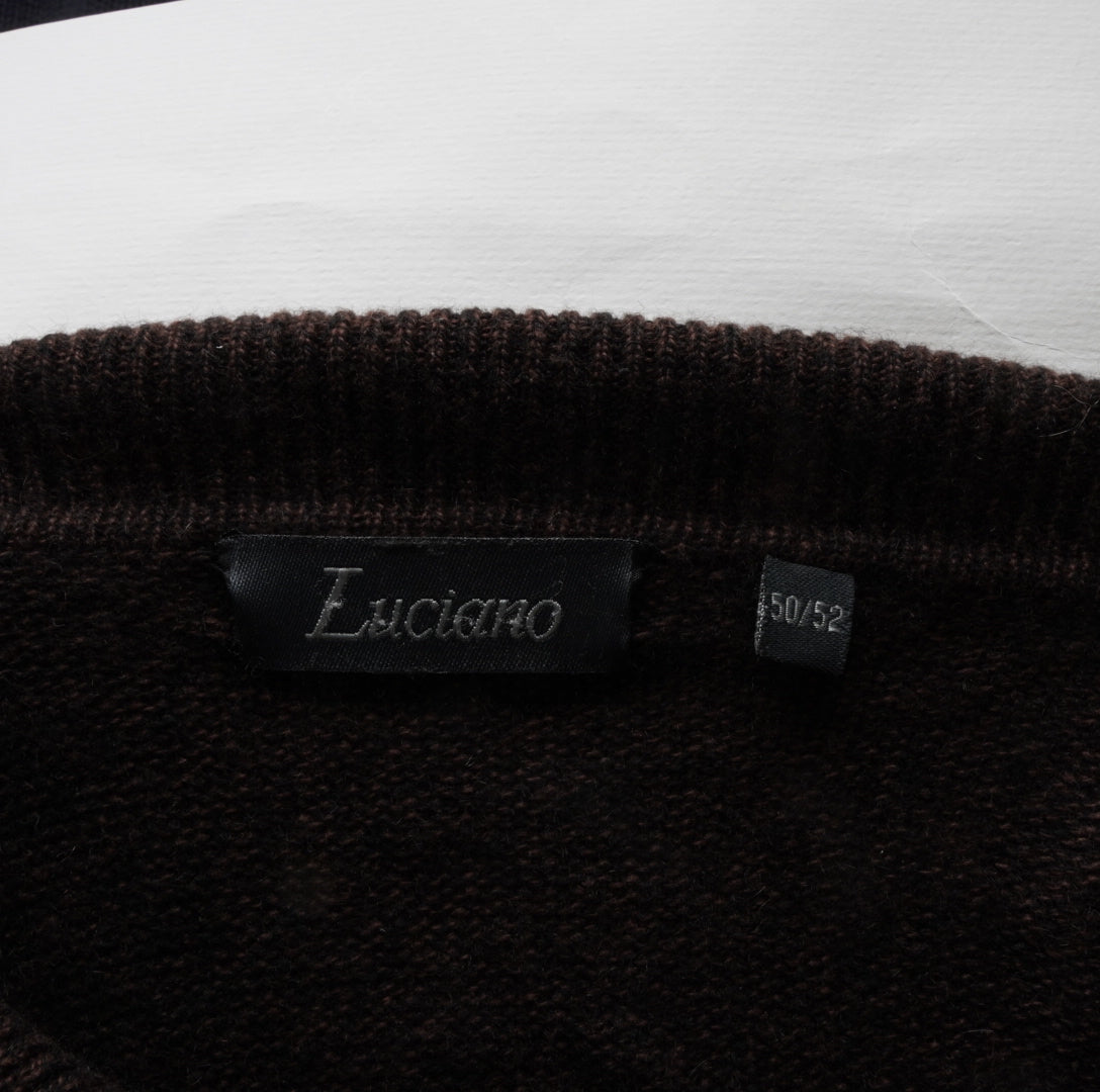Luciano  Herren Pullover - L , Braun , Größe L, Herren, Zustand Sehr Gut, Preis 10€ – Etikett