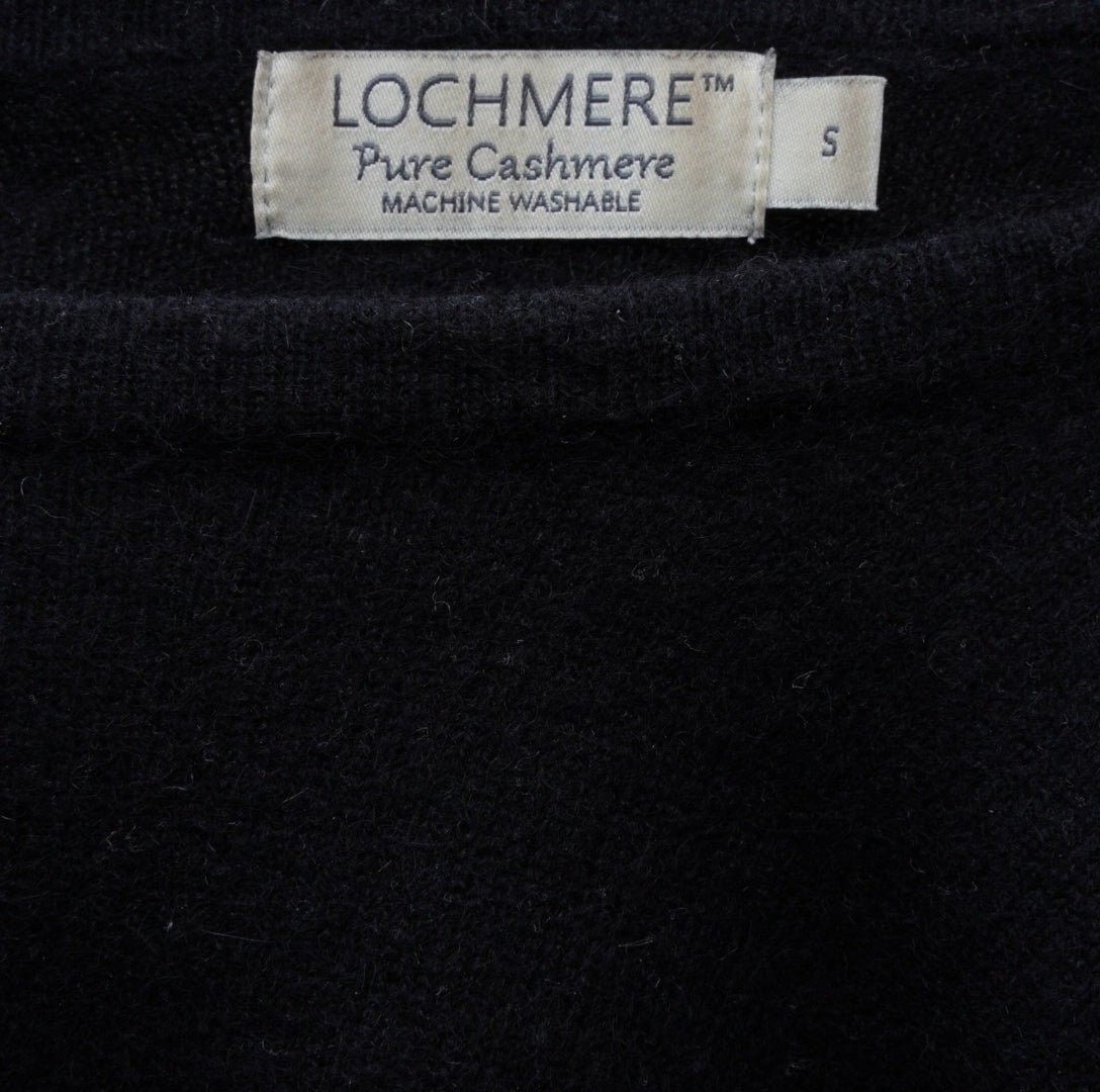 Lochmere Damen Cashmere Pullover - S, Schwarz, Größe S, Damen, Zustand Gut, Preis 20€ – Etikett