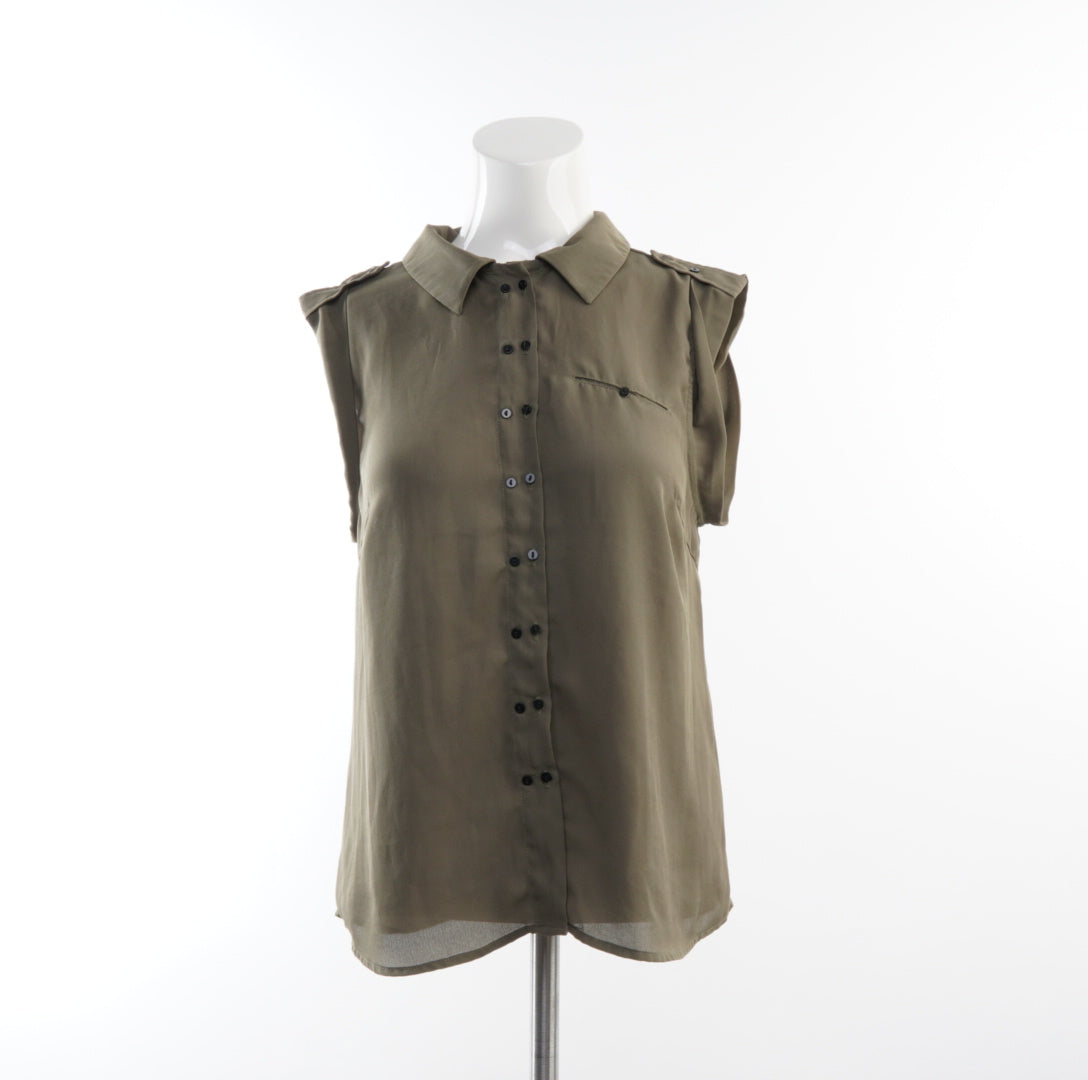 VILA Clothes Damen Bluse - S, Grün, Größe S, Damen, Zustand Sehr Gut, Preis 3€ – Vorderansicht