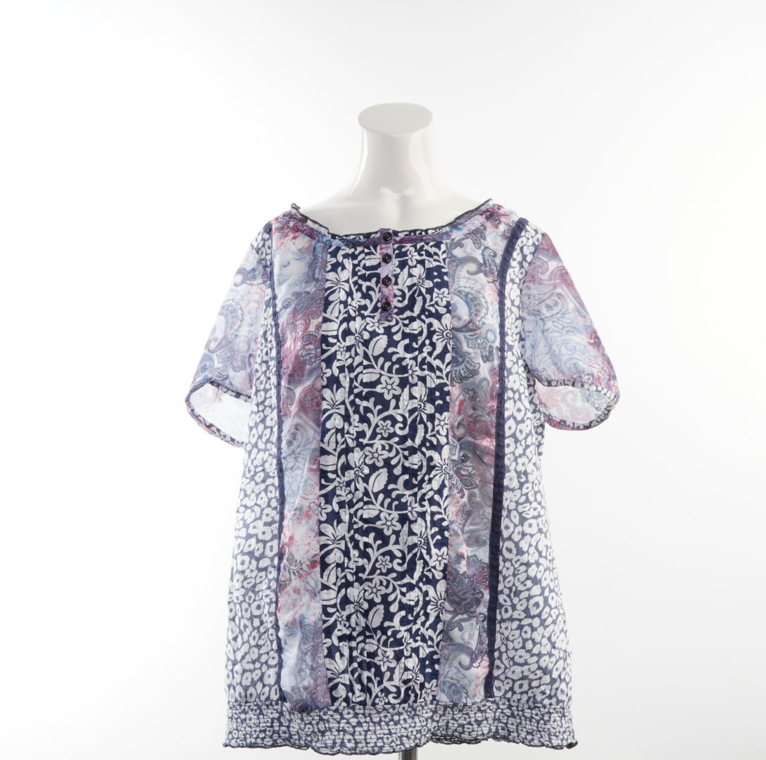 Bonita Damen Bluse - 4XL, Bunt, Größe 4XL, Damen, Zustand Sehr Gut, Preis 4€ – Vorderansicht