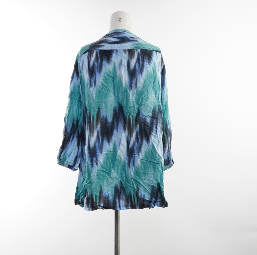 Gina Laura Damen Bluse - M , Blau, Größe M, Damen, Zustand Sehr Gut, Preis 5€ – Rückansicht